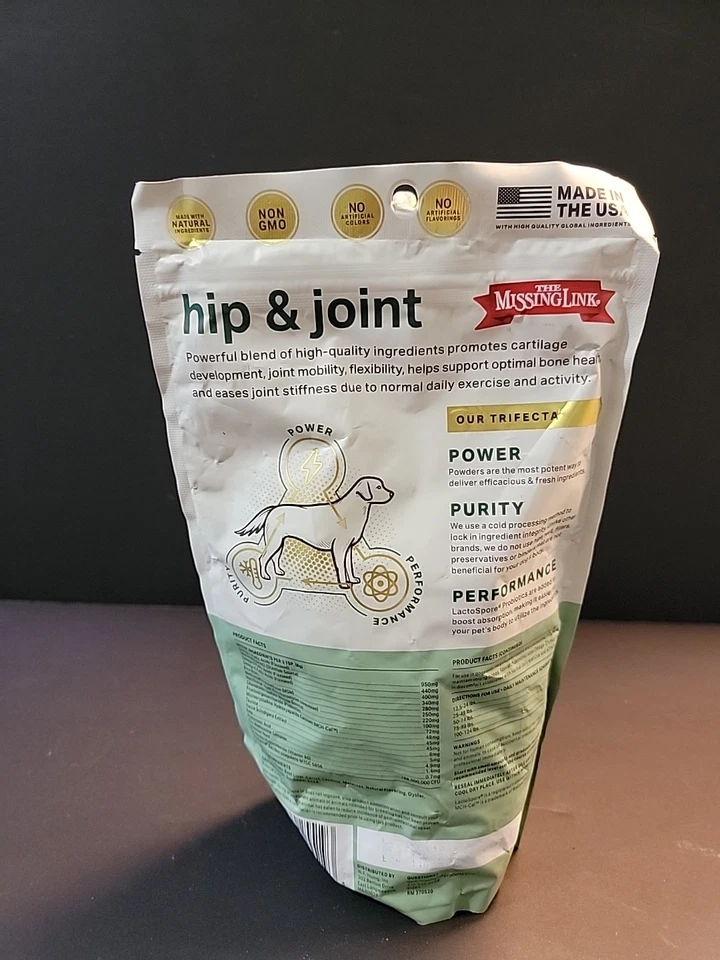 THE MISSING LINK Powerful Powder Dog Supplement Hip & Joint 1 Lb BB 11/25 - Image 2 of 4