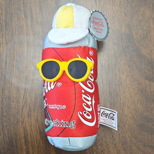 Coca-Cola Bean Bag Plush Coca-Cola Can in Shades Style 0132 1998