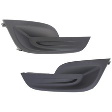 Fog Light Cover Set For 2013-2015 Nissan Altima Front Driver And Passenger Black Fog Light Cover Set For 2013-2015 Nissan Altima Front Driver And Passenger Black