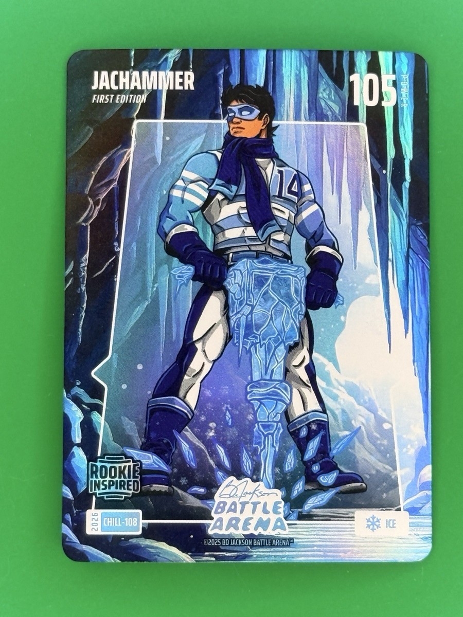 Bo Jackson Battle Arena Griffey #CHILL-1108 Jachammer Chillin’ Battlefoil