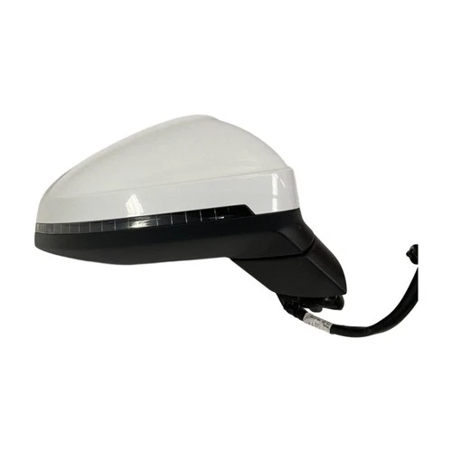 2020-2021 Audi A5 Right Mirror White Ly9c Sportback Manual Fold Heat Memory OEM