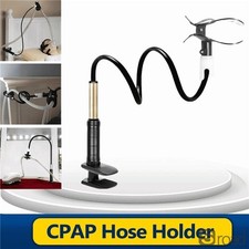 Adjustable CPAP Hose Holder 360  Swivel Bed Clip Anti-Rainout Tube Support