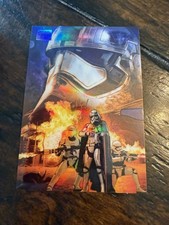 2024 Topps Star Wars Chrome Galaxy The Force Awakens Refractor Card #17
