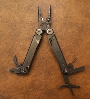 Leatherman Wave Plus Black Oxide Multitool with Nylon Sheath