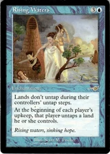 2000 Magic The Gathering Nemesis Rising Waters #38 Light Play