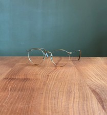 Algha (Savile Row) Glasses | Gold Filled Rare Vintage Frames | Spectacles