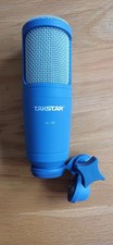 Takstar GL-100 Condenser Microphone Blue with Mic Clip – Studio Recording Mic