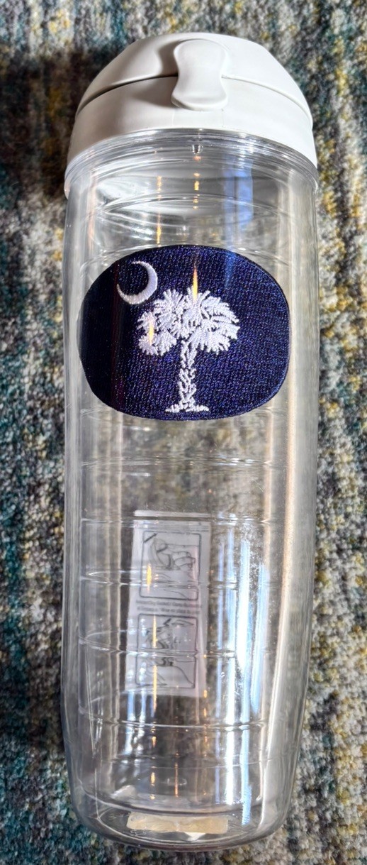 2012 Tervis Tumbler - South Carolina Palmetto Patch Flag - 2