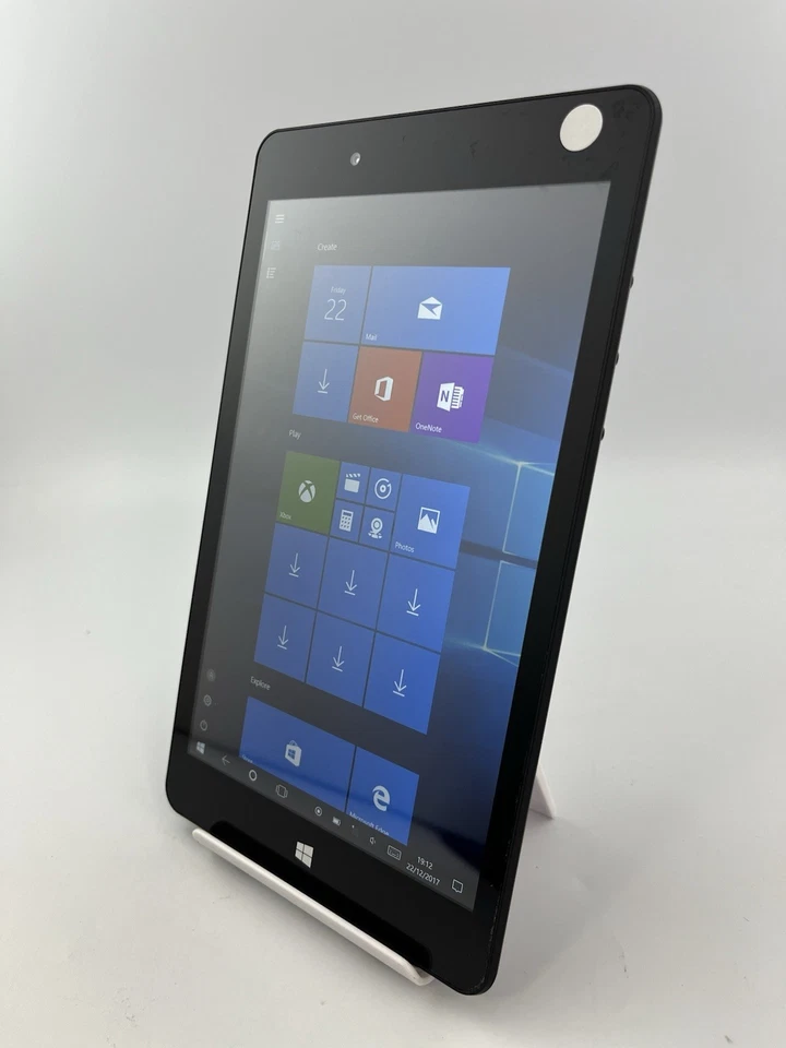 Linx 8 Windows Tablet 8" 32GB Wi-Fi – Touchscreen – Black – Portable – Used - Image 3 of 4