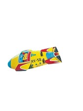 Vintage Rocket Space Whistle Tin Litho Toy RX-58 Made in Japan Space Race