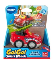 VTech Go Go Smart Wheels Cruisin' Convertible Red Car NEW