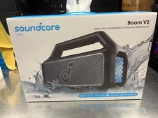 Soundcore Boom V2 Indoor / Outdoor Bluetooth Speaker IPX7 Waterproof OPEN BOX