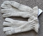 Aerie Touch Point Women’s Knit Gloves Cream OS — photo 5