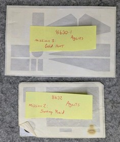 LEGO OEM Sticker Sheet Lot (11) Ninjago Chima Agents Knights Kingdom 2000&ndash;2016