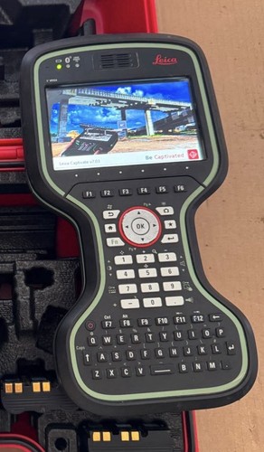 Leica CS20 LTE Field Controller Survey Data Collector Railways Tunnels Software