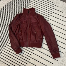 BDG Romy Faux Leather Jacket, Size Small
