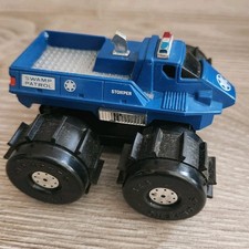 1980s SCHAPER STOMPER 4X4 WATER DEMONS BLUE SWAMP PATROL (LIGHTS UP)