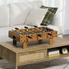 Calcio Balilla Pieghevole con Segnapunti in Legno 69x36.5x22 cm Legno DecHome