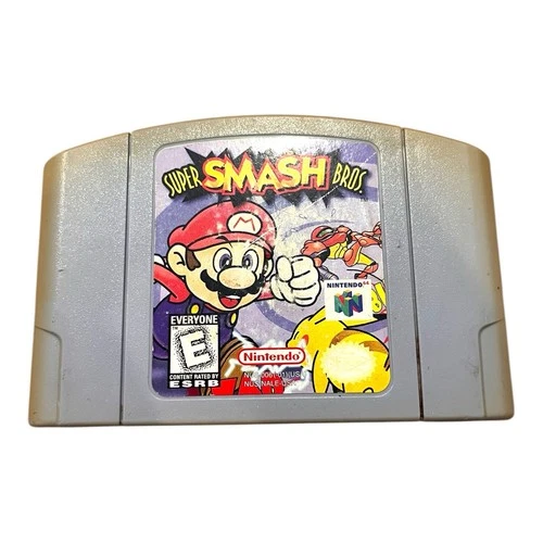 Super Smash Bros. Nintendo 64 Authentic Cartridge Only Tested Works