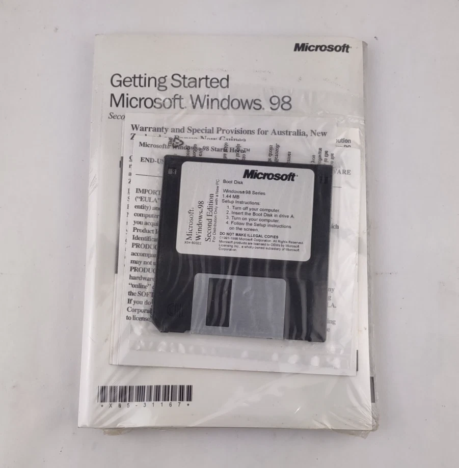 MICROSOFT WINDOWS 98 SE Second Edition Full Operating System MS WIN 98 New - Image 4 of 4