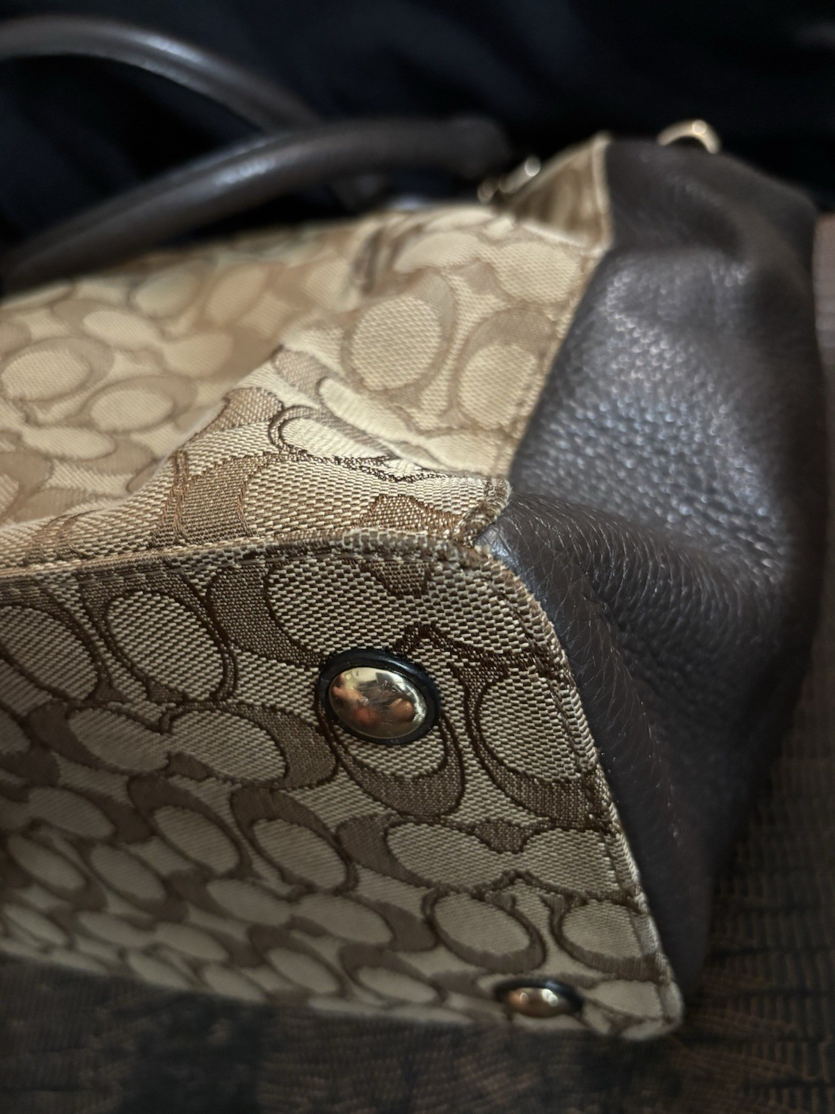 Coach Collette Signature Carryall - image 23