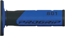 Pro Grip 801 Hybrid Duo-Density Cross Grips Black/Blue