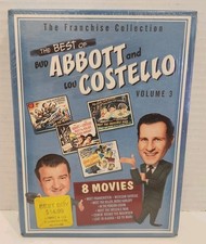 The Best of Bud Abbott  Lou Costello - Volume 3 (DVD, 2004, 2-Disc Set) NEW