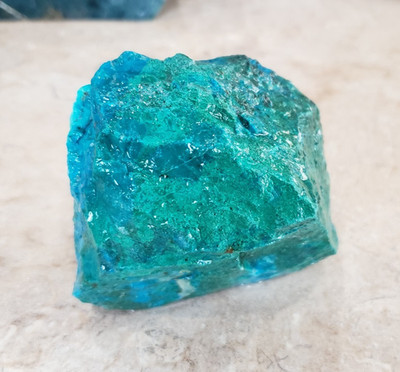 570g Silica Chrysocolla Peru | Copper Mineral Specimen | Lapidary Collector