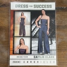 Panini Caitlin Clark Chronicled Indiana Fever 3 Trading Card Lot 2025
