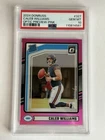 2024 PANINI DONRUSS OPTIC PREVIEW-PINK #327 CALEB WILLIAMS RC BEARS PSA 10