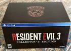 Resident Evil 3 Collectors Edition - Sony PlayStation 4 -  NEW/FACTORY SEALED