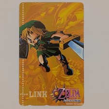 The Legend of Zelda Majora  s Mask Link Nintendo 64 Telephone Card 2000