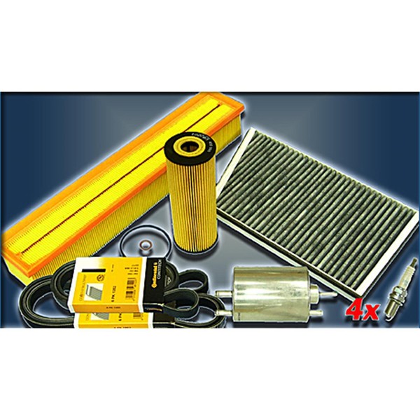 Inspektionskit Filter Satz Paket XXL Mercedes C Klasse 203 200K 230K 163 197PS-image