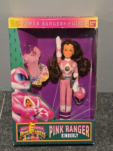 Pink Ranger Kimberly 9” Doll Vintage 1994 Ban Dai Mighty Morphin Power Rangers