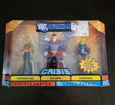 Three Pack 9 Supergirl Wonder Girl DC UNIVERSE INFINITE HEROES Crisis NEW 2