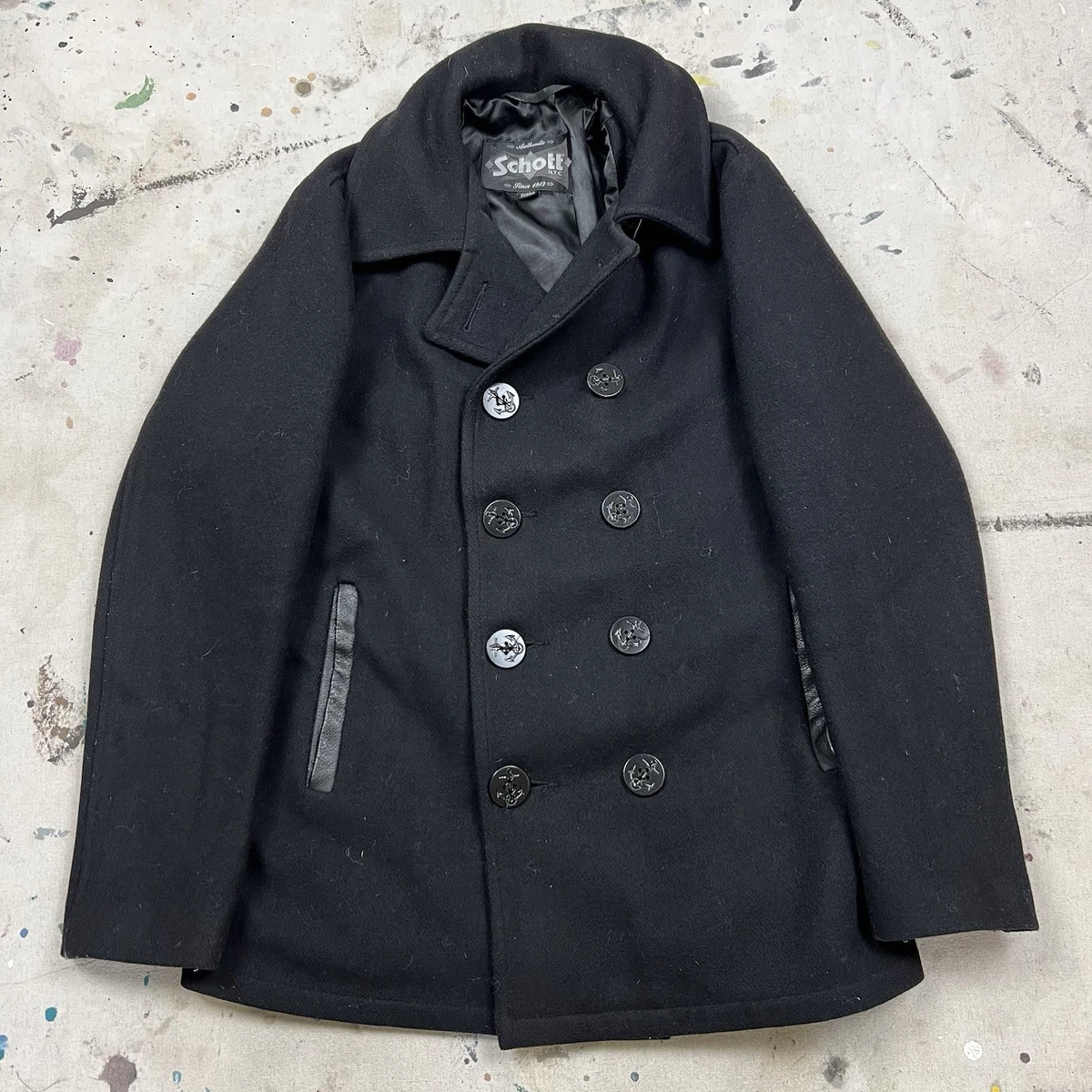 SCHOTT Pea Coats for Men for Sale | Shop New & Used | eBay