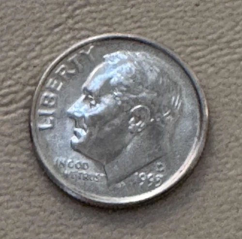1993-P Roosevelt Dime — photo from the most recent tracked eBay sale