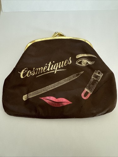 Vintage 1950s Cosmetiques Mini Makeup Bag West Germany