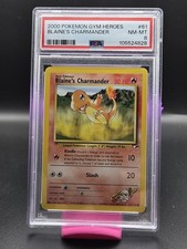 2000 POKEMON GYM HEROES #61 BLAINE'S CHARMANDER PSA 8 on eBay