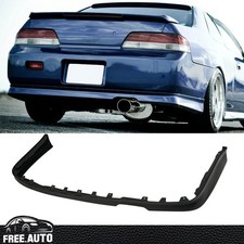 Fits 97-01 Honda Prelude Bb6 Rear Bumper Lip Valance Oe Factory Style Black - Pu