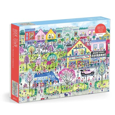 Book Town 1000 Piece Jigsaw Puzzle Galison New