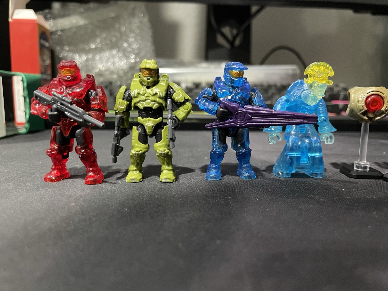 Halo Mega Construx 2 Anniversary Lot Johnson Tartarus Master Chief Spartan Spark