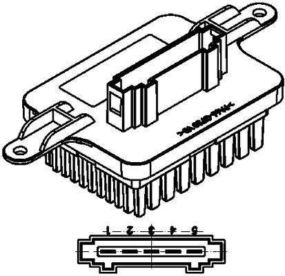 Mahle Regler, InnenraumgebläSe FüR Peugeot-image