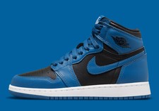 Brand New Air Jordan 1 Retro High OG GS Dark Marina Blue 575441-404 6.5Y