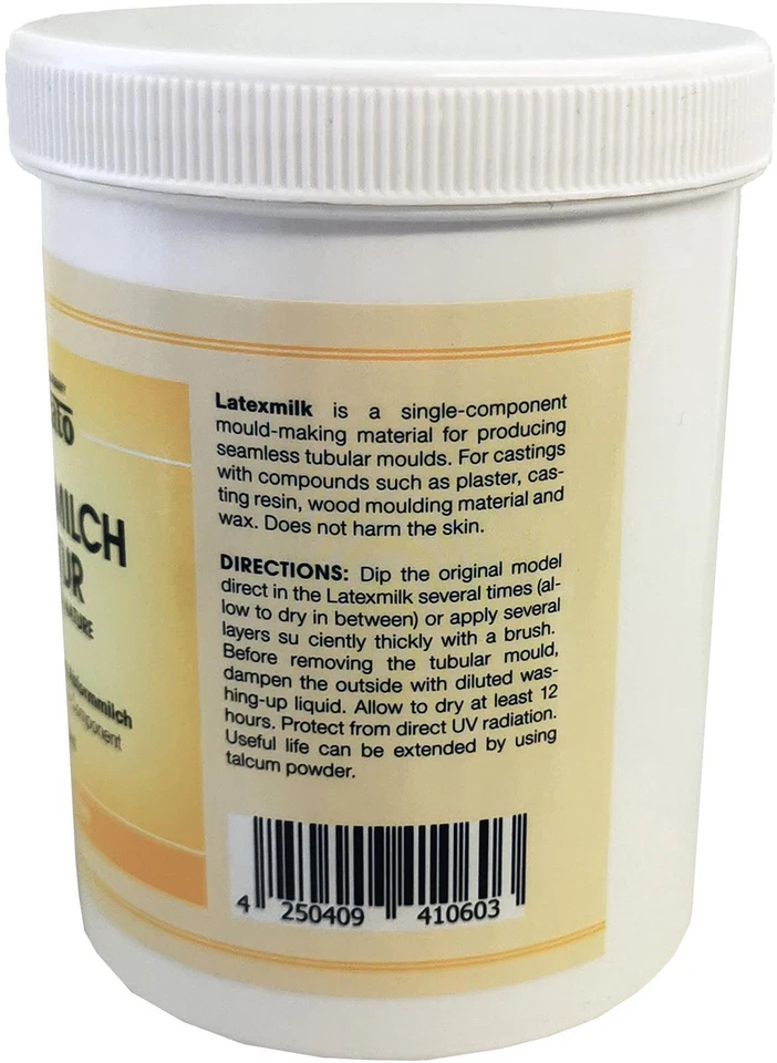 Latexmilch 250ml Formbaumasse Halloweenmasken Zombie-Masken Narben Wunde Grusel - Bild 2 von 3