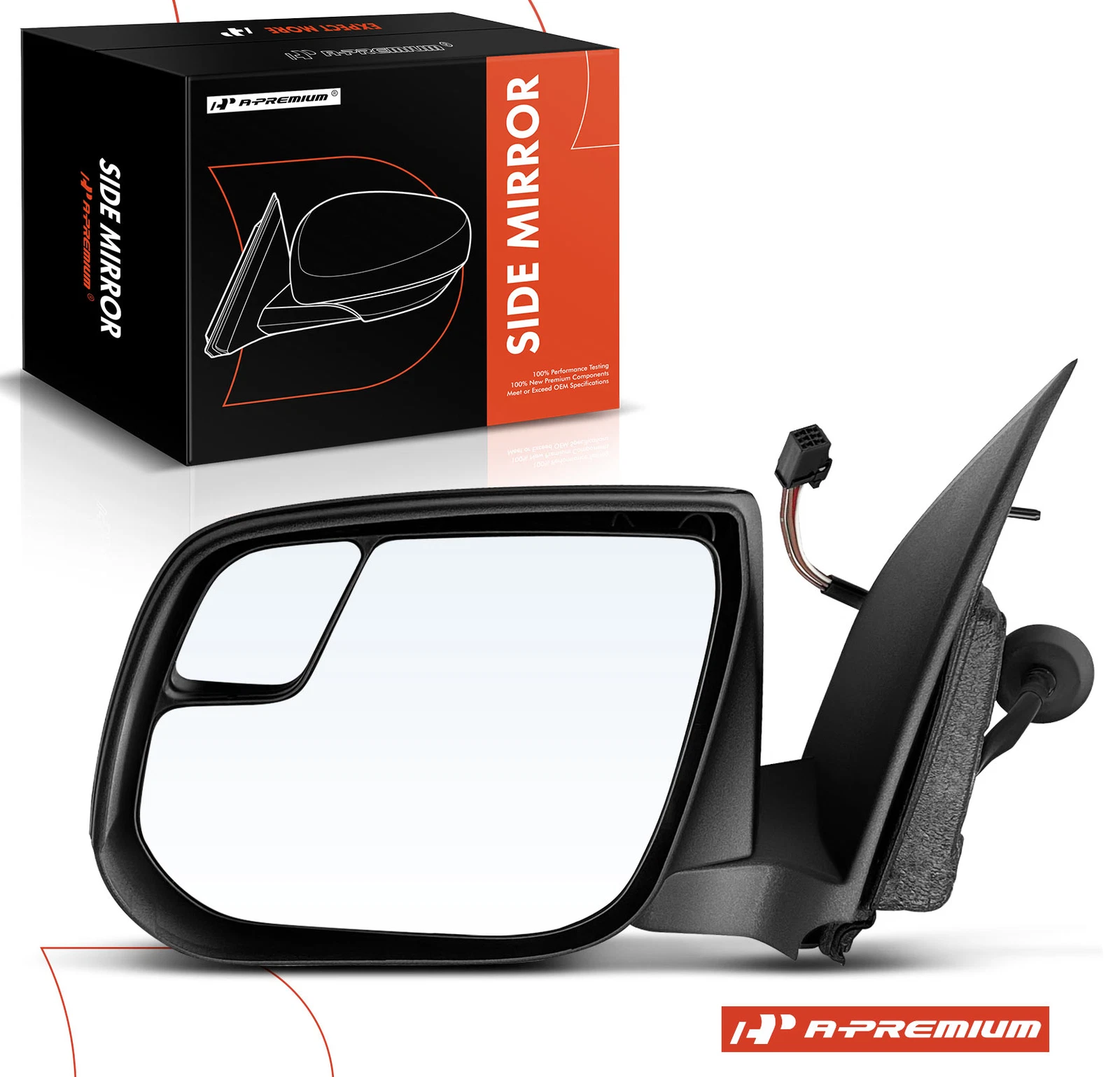 A-Premium Driver Power Mirror Manual Fold Heated for Chevy Colorado GMC 18-22