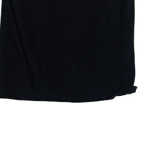 Fruit Of The Loom Mens Black V-Neck T-Shirt S Cotton Casual Wear - Picture 9 of 10