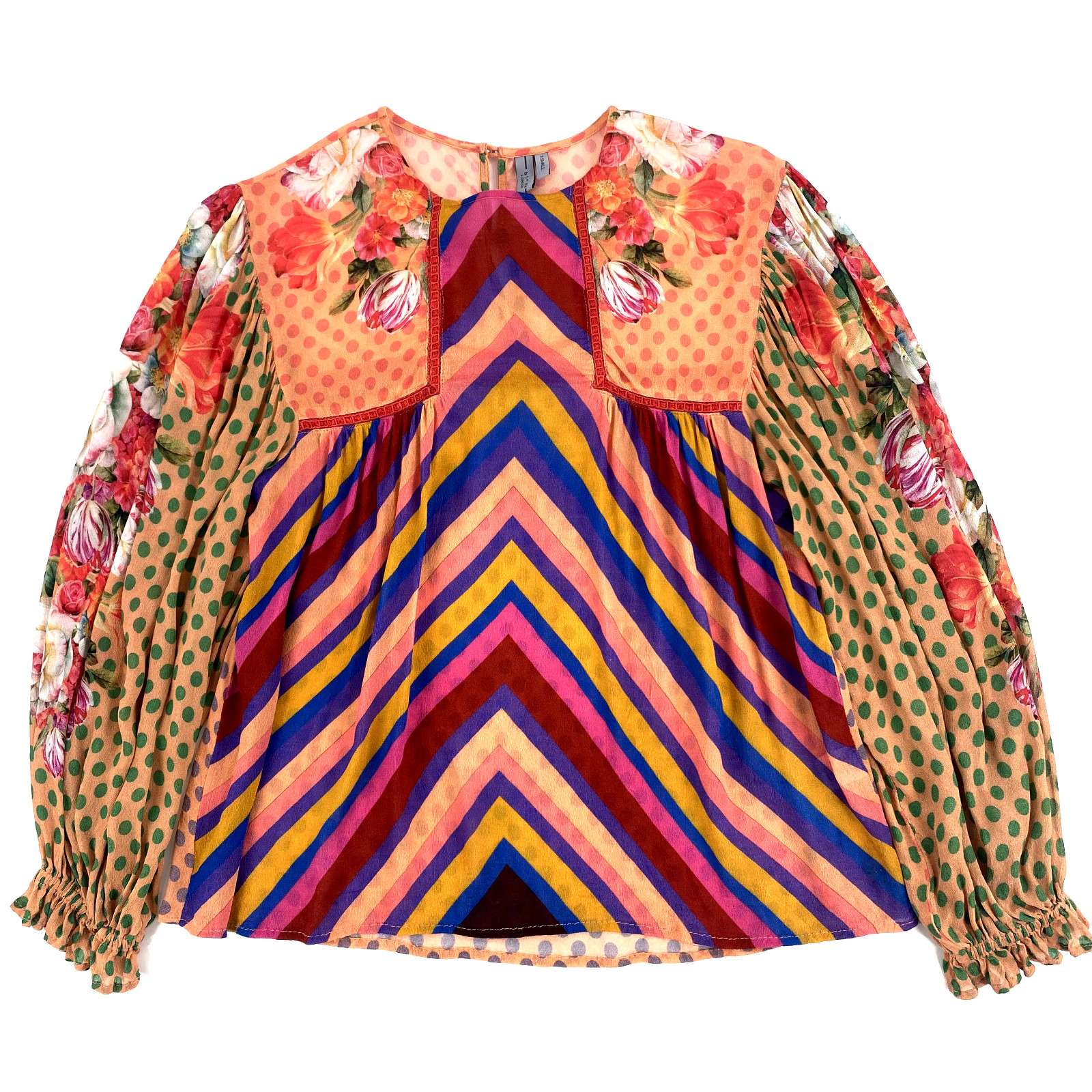 Anthropologie Blank London Miranda Multiprint Polka D… - Gem