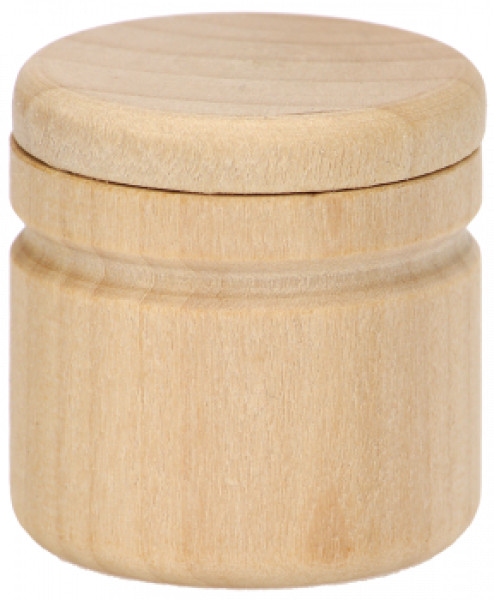Zahndöschen Zahndose zum Selbstgestalten aus Holz Schätze Sammeln Bemalen Dose