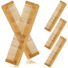 Wooden Comb Bamboo Massage Hair and Beard Comb Natural Anti-static Hair Brushes